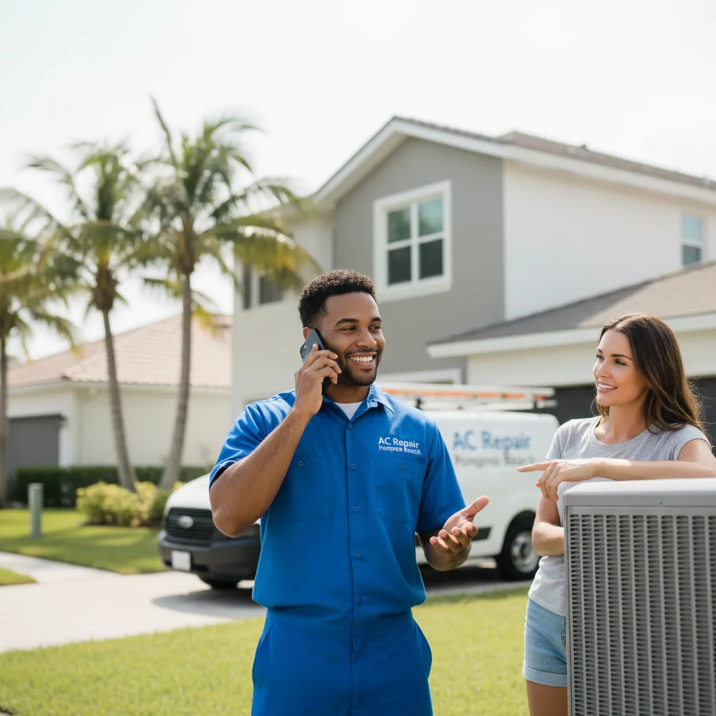 AC Repair Pompano Beach customer support in Prince Frederick